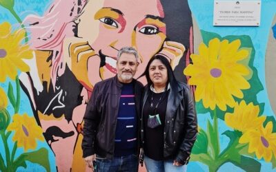 Silvia Fredes: "En cada pincelada de amor de este mural Martina sigue trascendiendo"