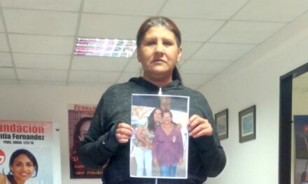 Elva Carrizo, mamá de Claudia Sierralta: «Hay que concientizar sobre los femicidios»