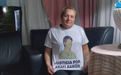 Norma Arapí, hermana de Ramón: «Exigimos una reparación para las víctimas»
