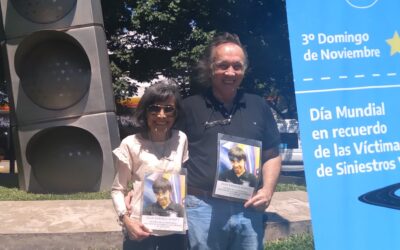 Cristina y Enrique Schott: «Mueren 20 argentinos por día en hechos viales»