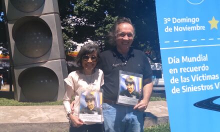 Cristina y Enrique Schott: «Mueren 20 argentinos por día en hechos viales»