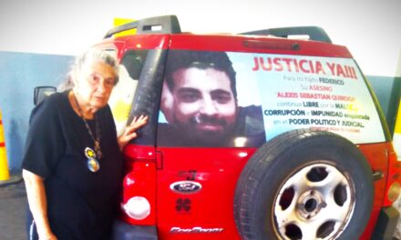 Susana, mamá de Federico Aguirre Lázzaro: «El crimen vial es homicidio simple»