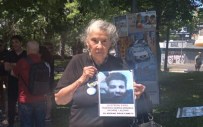Susana Lázzaro: «Cuando vi esposado al asesino de Federico me puse a llorar»