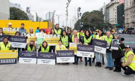 Cristina y Enrique Schott: «Todos somos peatones en algún momento»