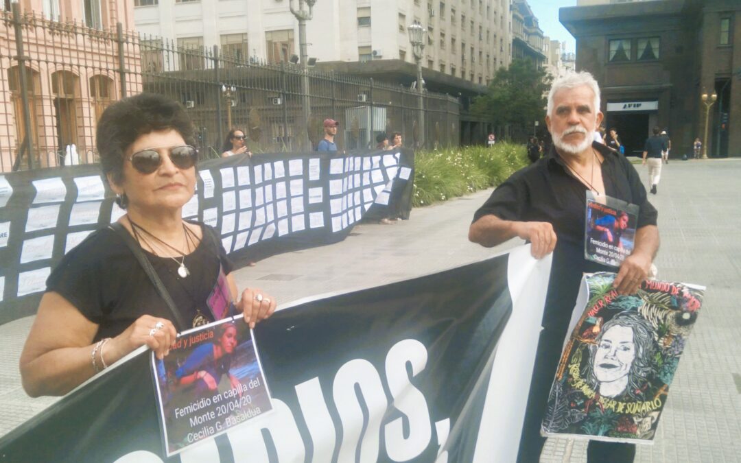 Susana y Daniel Basaldúa: «Vamos por los verdaderos asesinos de Cecilia»