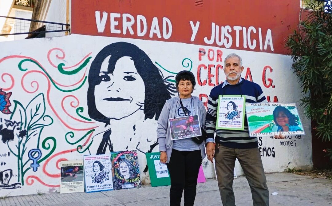 Susana y Daniel Basaldúa: «A cinco años, los asesinos de Ceci siguen sueltos»