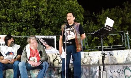 Laura Calampuca: «Sé que Naty está acá presente a nuestro lado»