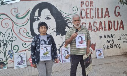 «Vamos a seguir reclamando hasta que los asesinos de Cecilia estén presos»