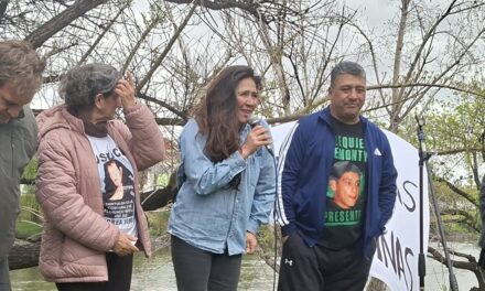 Victoria Montenegro: «La violencia institucional es política de Estado»
