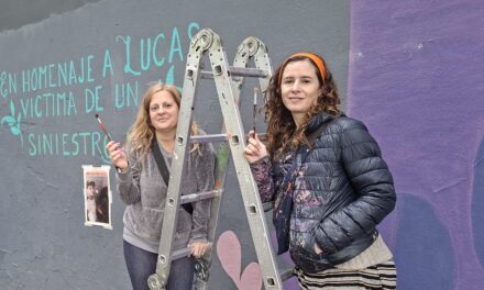 Florencia Serodio: «Mientras pintábamos, Sabri me contaba sobre Lucas»